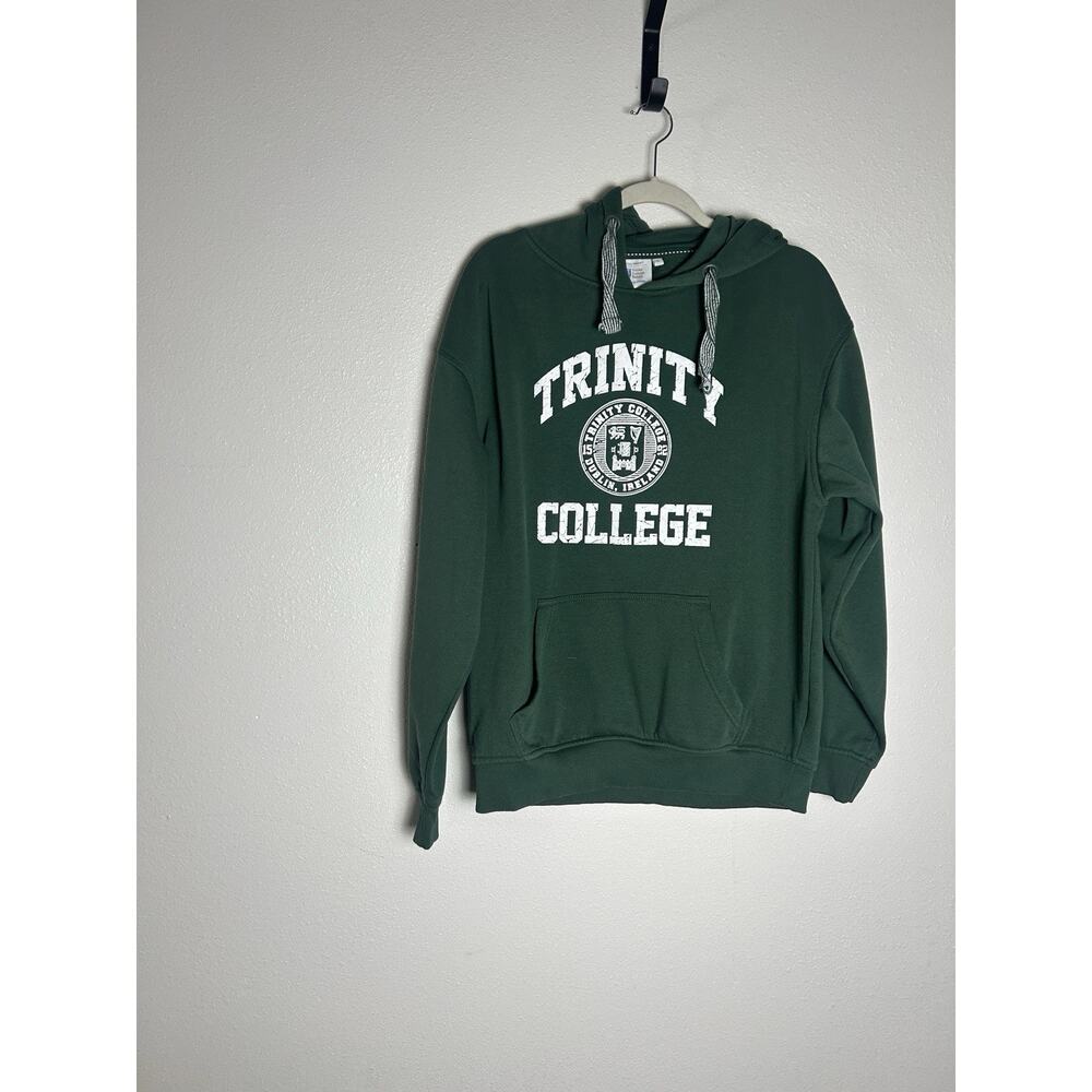 Trinity College Dublin Ireland Green Hoodie Men’s University Size Large